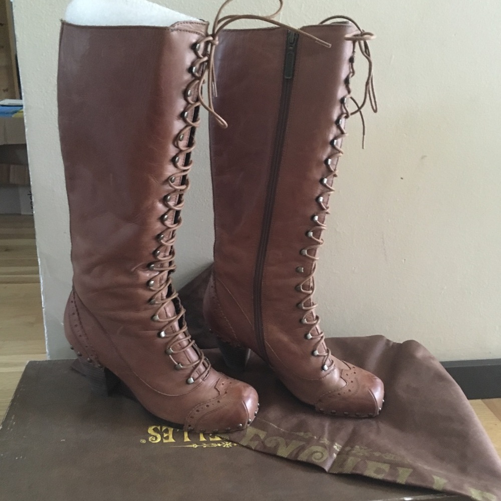 Seychelles Shot Gun Wedding leather boots